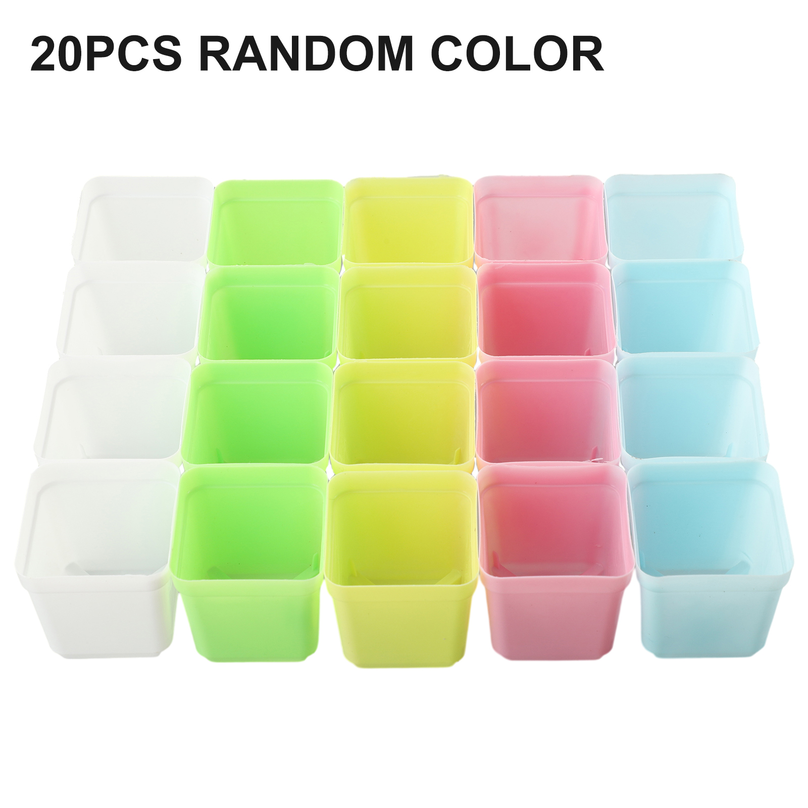 Succulent Arrangement Mini - 20pcs Square For Mini Basin Pot