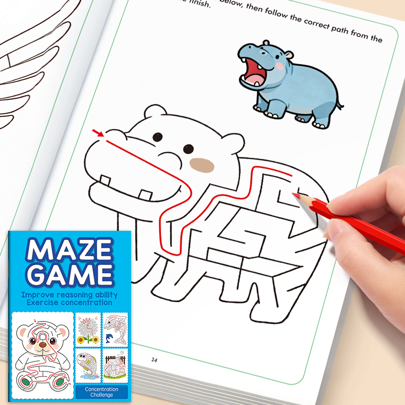 Plant Parent Free - 32-Page Children's Fun Picture Book, Maze