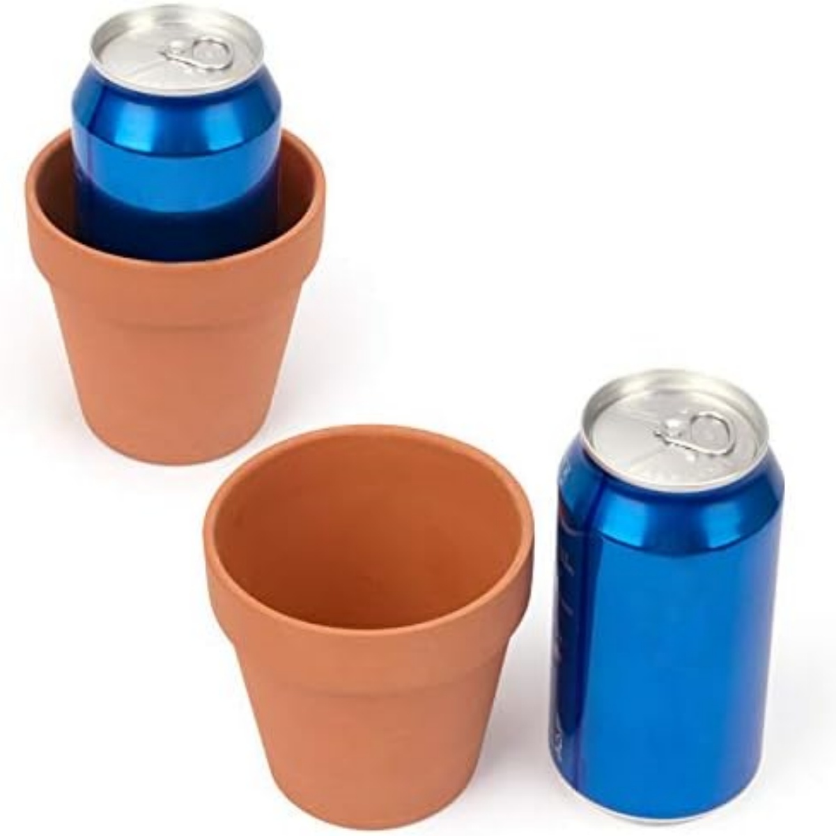 6pcs 4 inch Terracotta Pots Fl - Cactus Mix Pot avis et prix