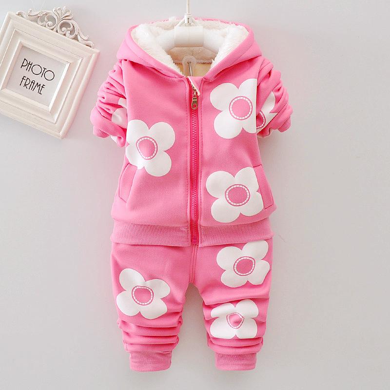 Baby Girls Flower Cartoon Thic - Plant Parent Hoodie avis et prix