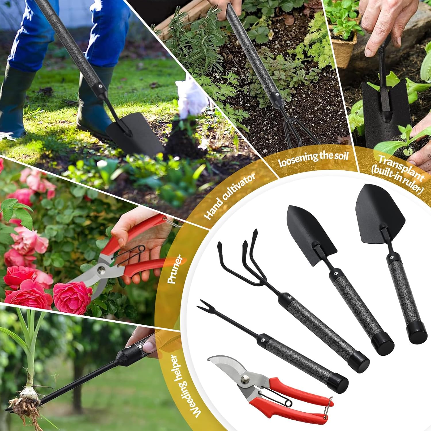 5-Piece Stainless Steel Garden - Plant Parent Gift Set avis et prix