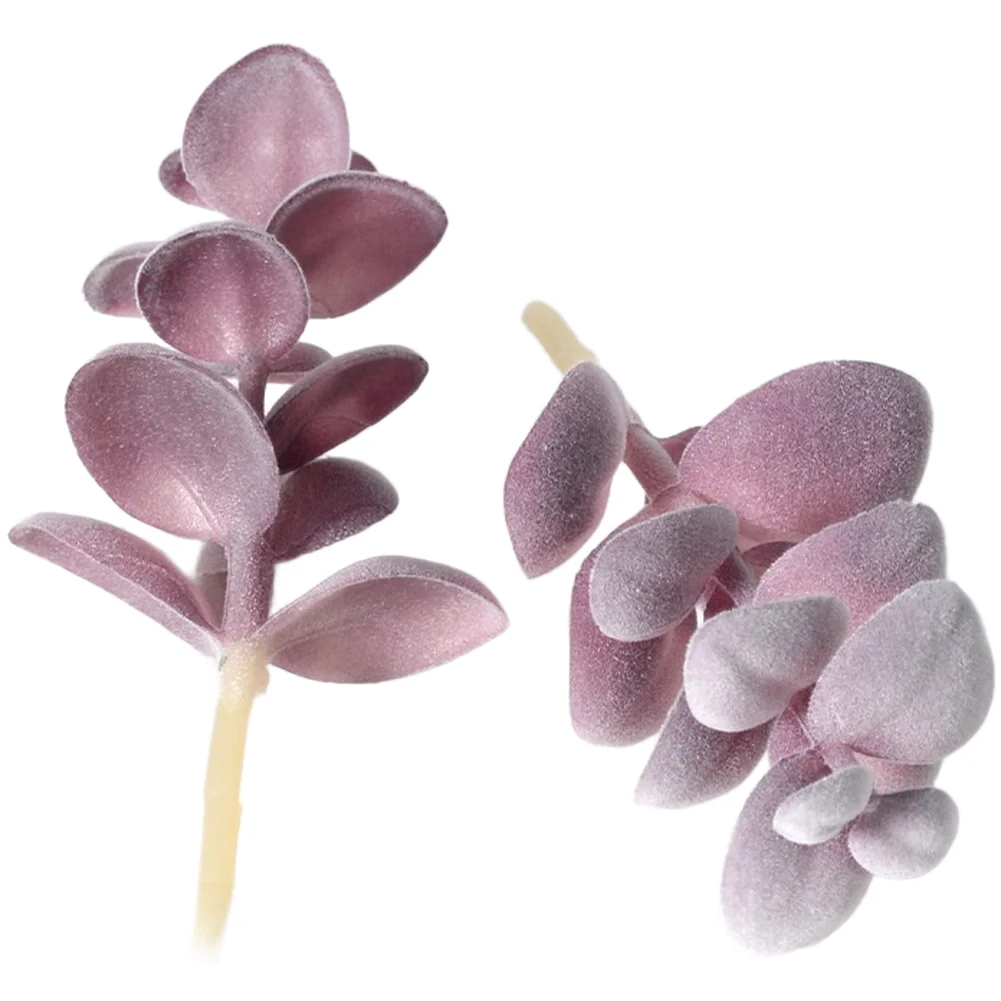 PVC Flocked Purple Fake Succul - Succulent Arrangement Mini avis et prix