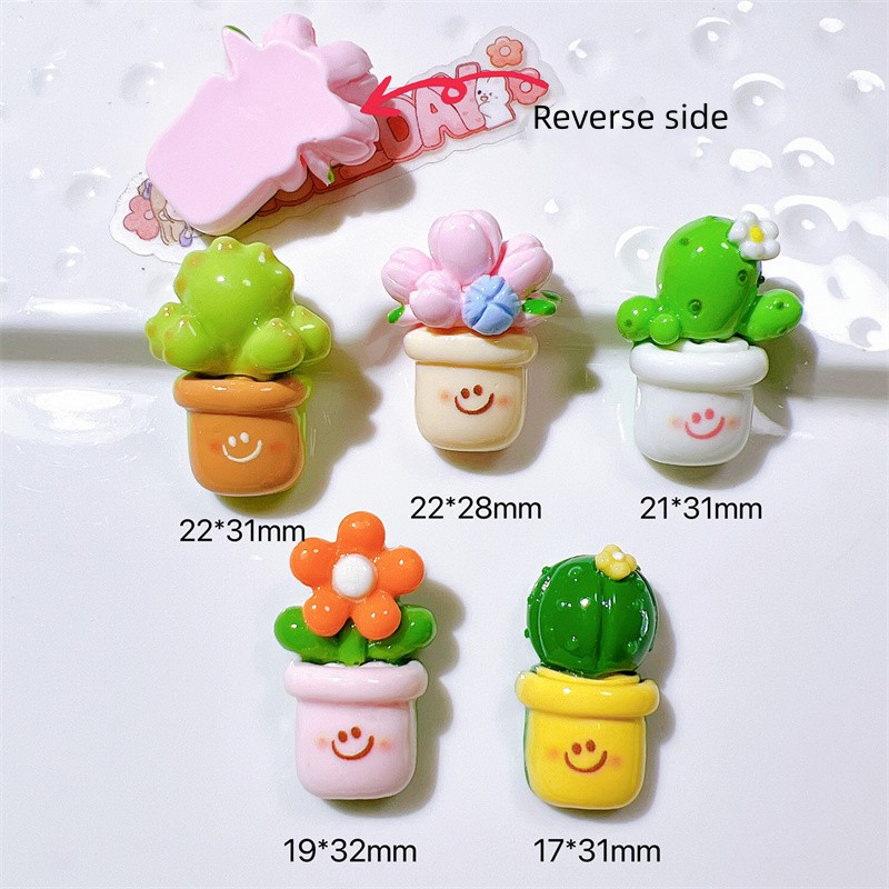 10Pcs Kawaii Cactus Flower Pot - Cactus Mix Pot avis et prix