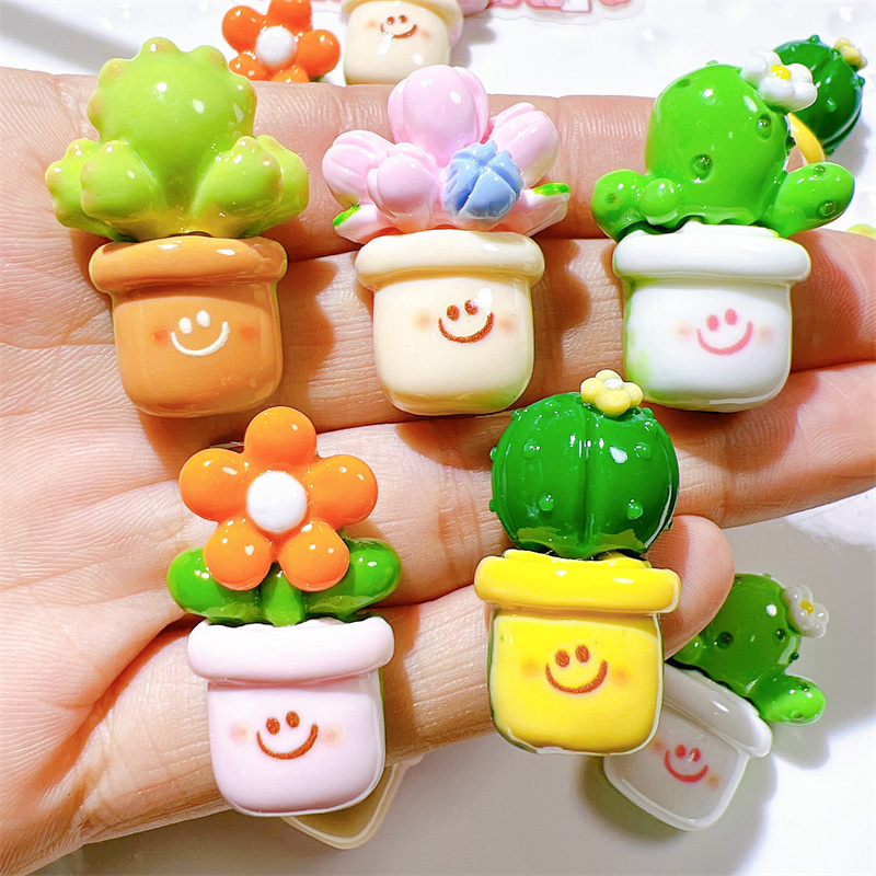 10Pcs Kawaii Cactus Flower Pot - Cactus Mix Pot avis et prix