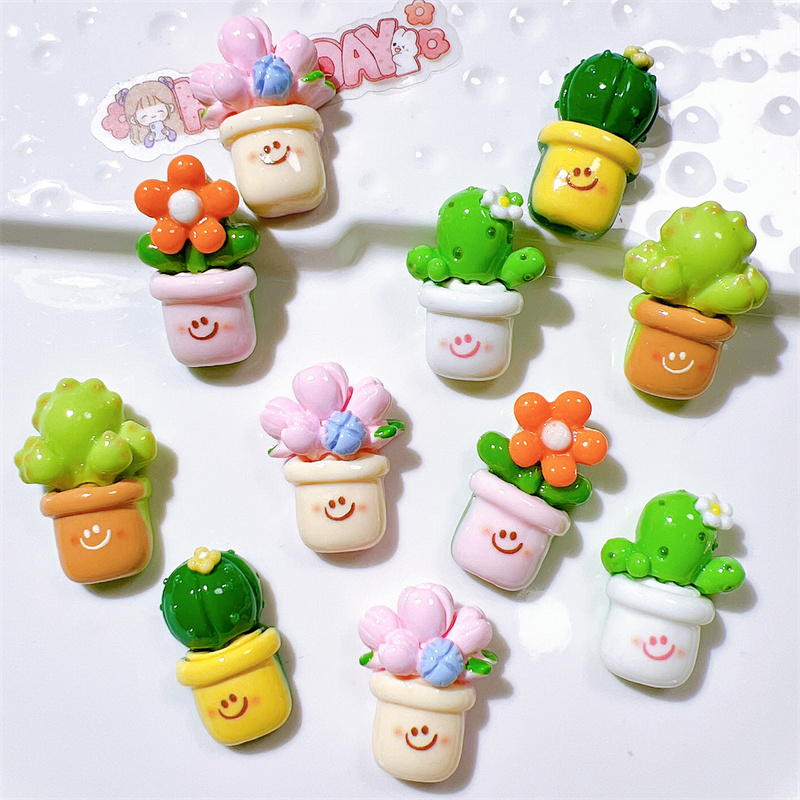 10Pcs Kawaii Cactus Flower Pot - Cactus Mix Pot avis et prix