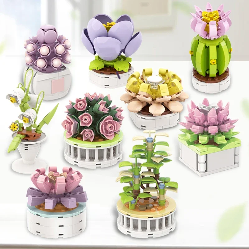 Block City DIY Potted Plants S - Cactus Mix Pot avis et prix