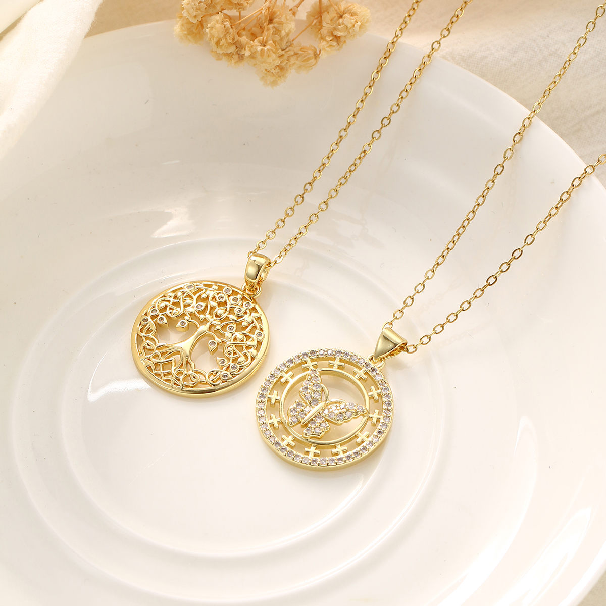 Fashion Tree of Life Necklace  - Plant Parent Free avis et prix
