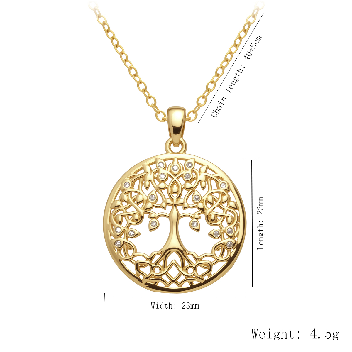 Fashion Tree of Life Necklace  - Plant Parent Free avis et prix