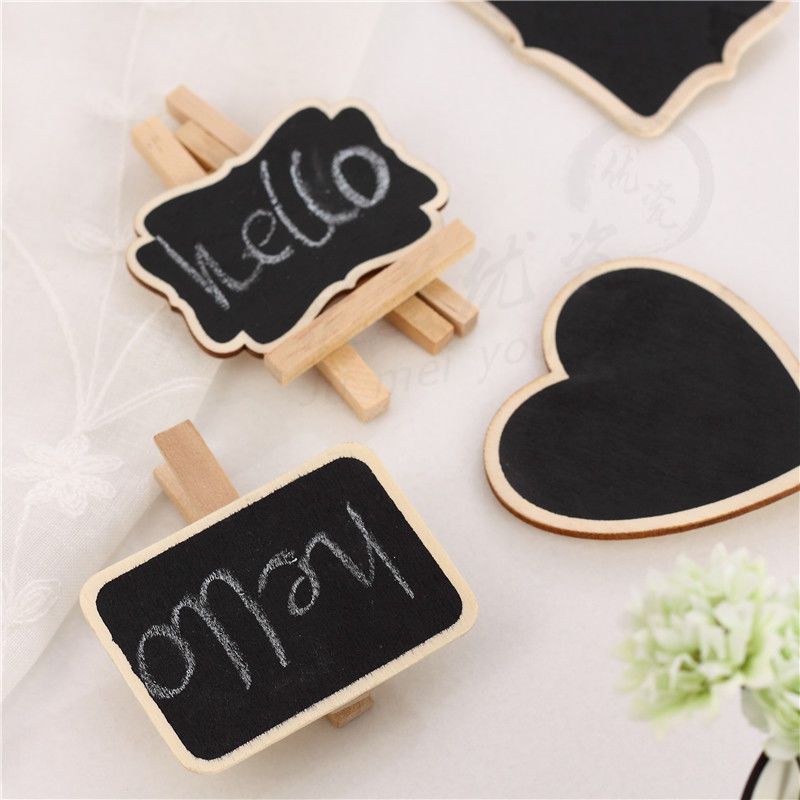 5PCS Mini Wooden Blackboard Va - Succulent Arrangement Mini avis et prix