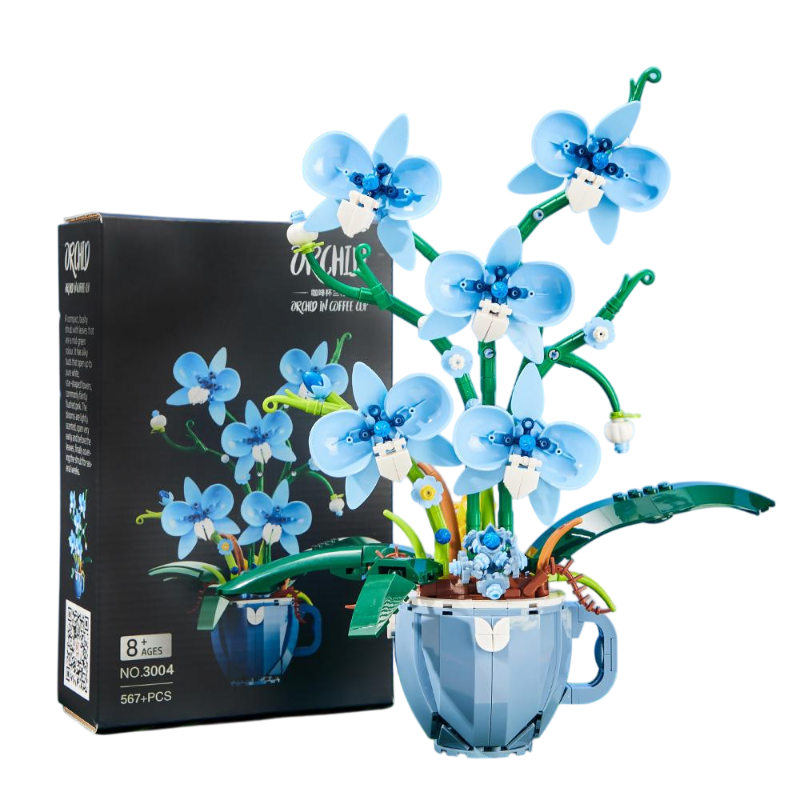 567PCS Blue Orchid Building Bl - Plant Parent Day avis et prix