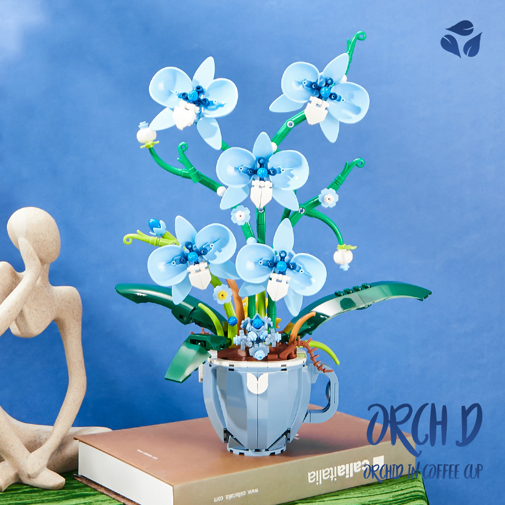 567PCS Blue Orchid Building Bl - Plant Parent Day avis et prix