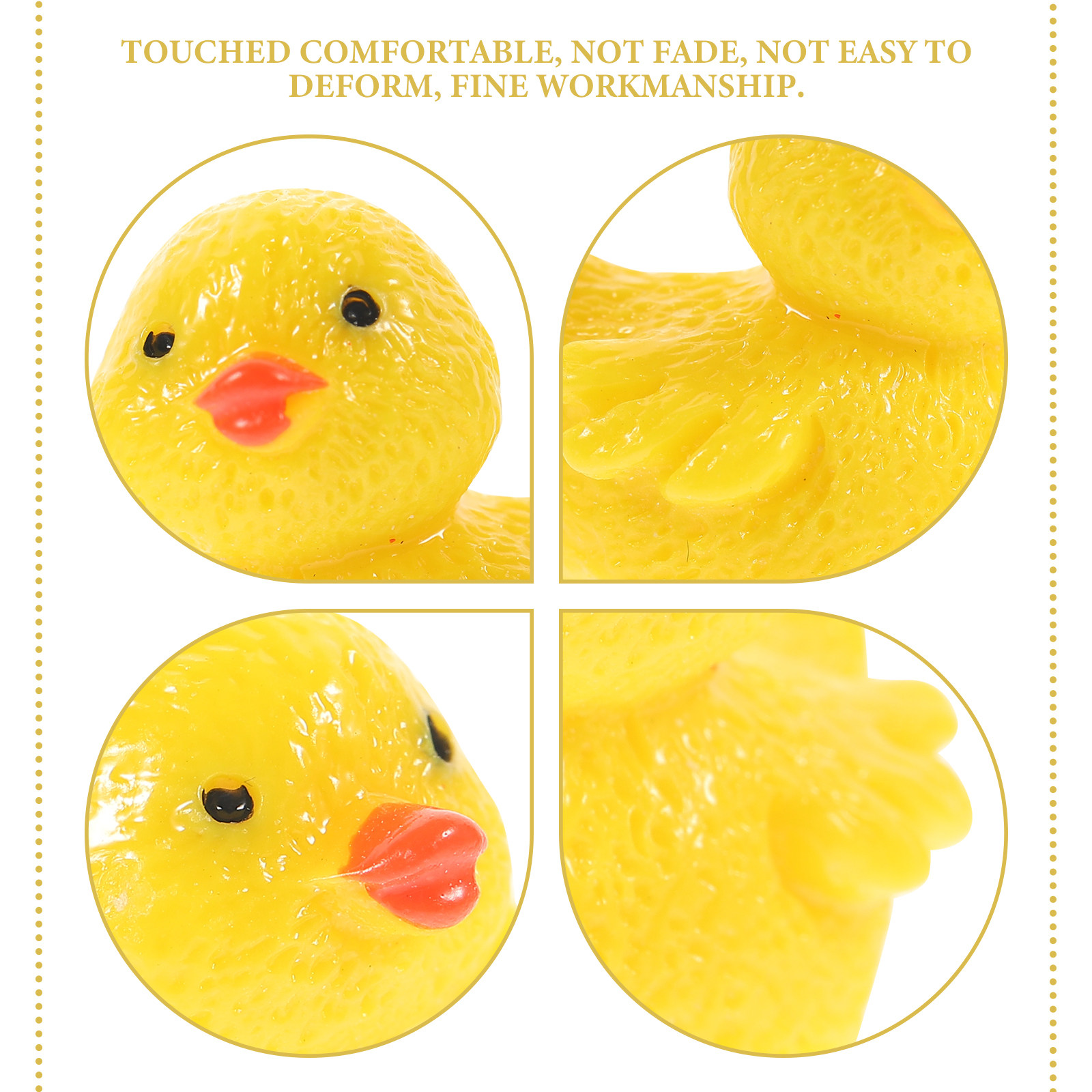 10Pcs Mini Resin Duck Ornament - Succulent Arrangement Mini avis et prix