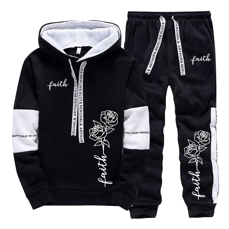 Faith Flower Print Hoodie and  - Plant Parent Hoodie avis et prix