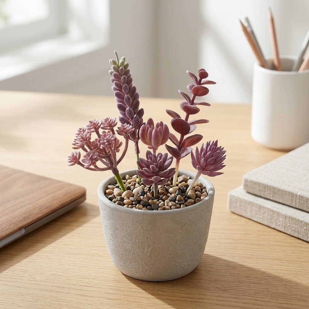 For Mini Bonsai Artificial Suc - Succulent Arrangement Mini avis et prix