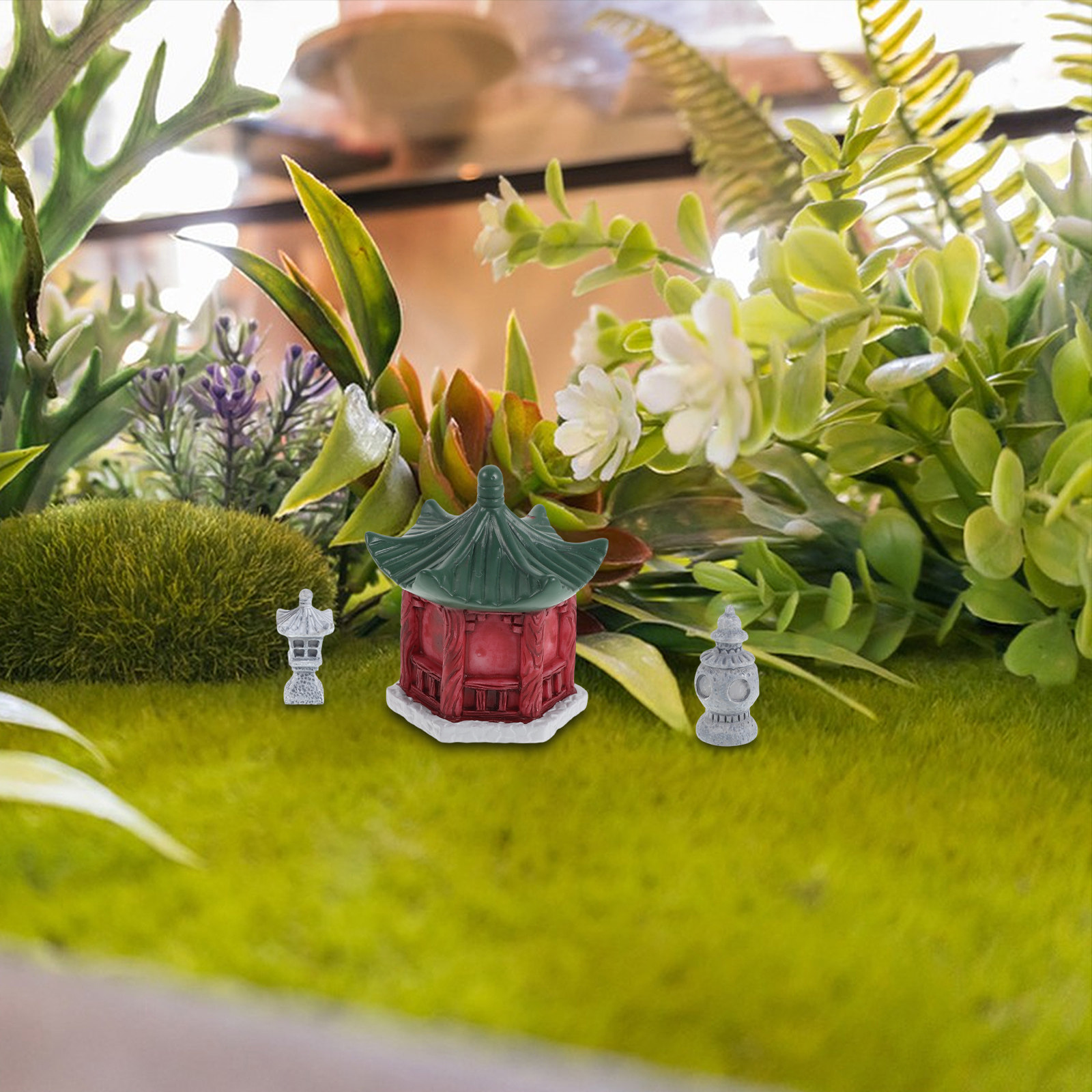 10Pcs Resin Mini Landscape Orn - Succulent Arrangement Mini avis et prix