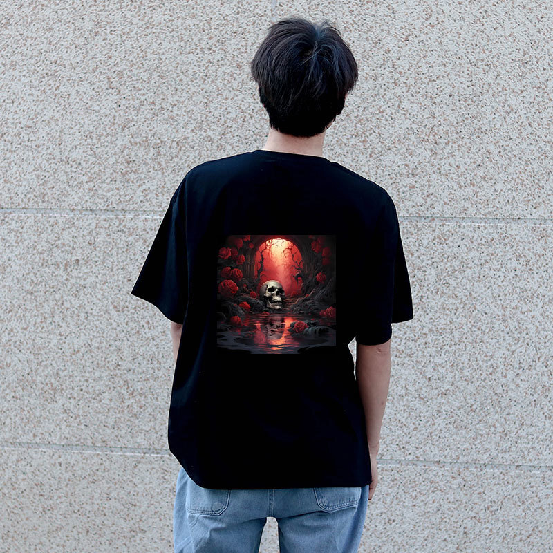 Friend Red Flower Skull Heat T - Plant Parent Hoodie avis et prix