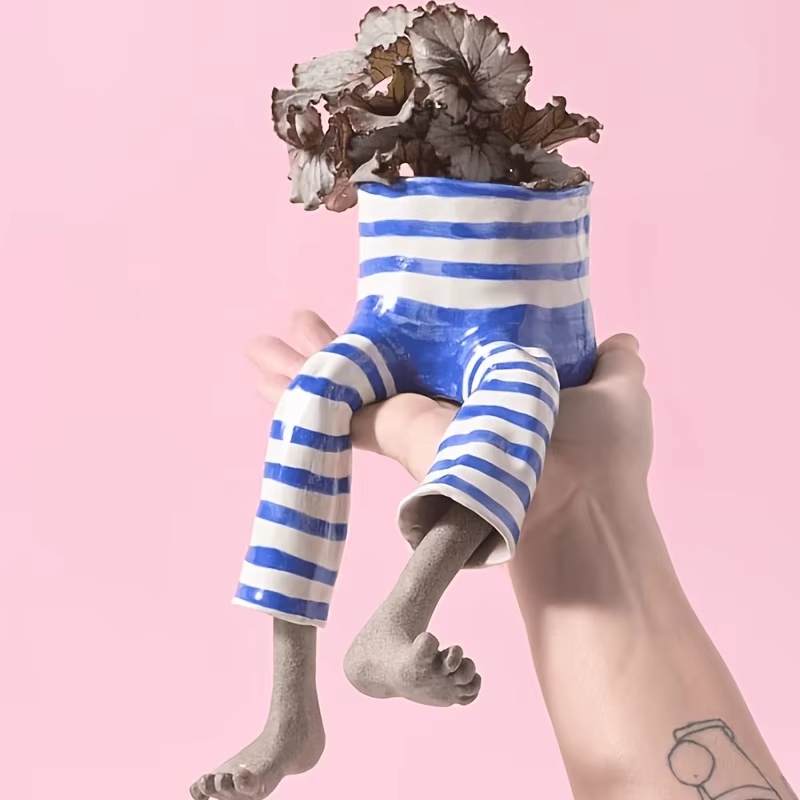 Whimsical Resin Leggy Planter  - Plant Parent Free avis et prix