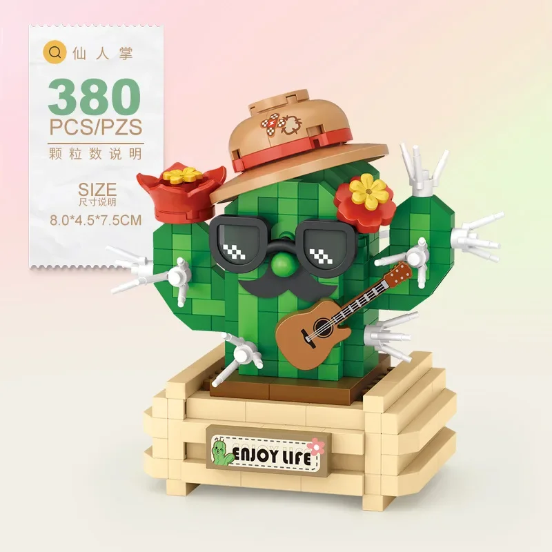 Mini Building Block Toys Creat - Cactus Mix Pot avis et prix