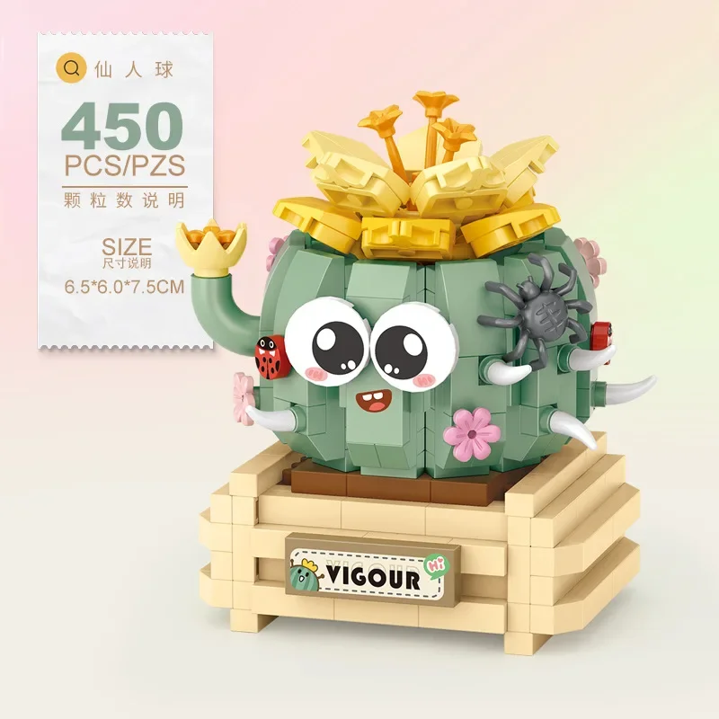 Mini Building Block Toys Creat - Cactus Mix Pot avis et prix