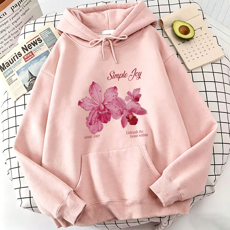 Harajuku Graphic Pullover Flow - Plant Parent Hoodie avis et prix