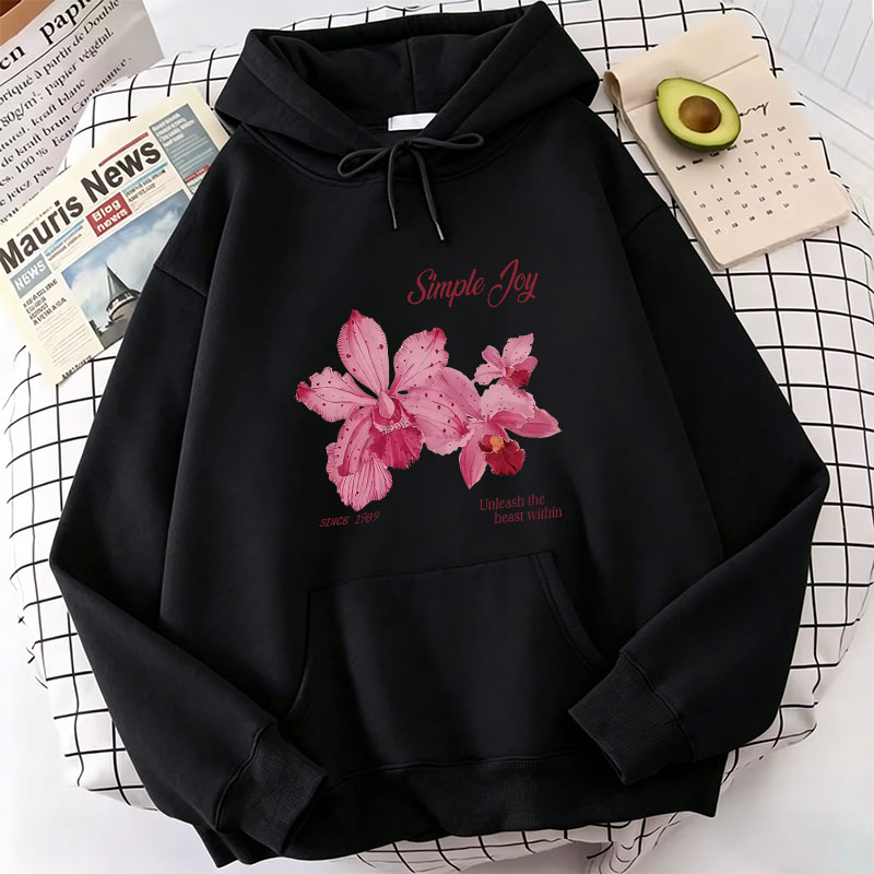 Harajuku Graphic Pullover Flow - Plant Parent Hoodie avis et prix