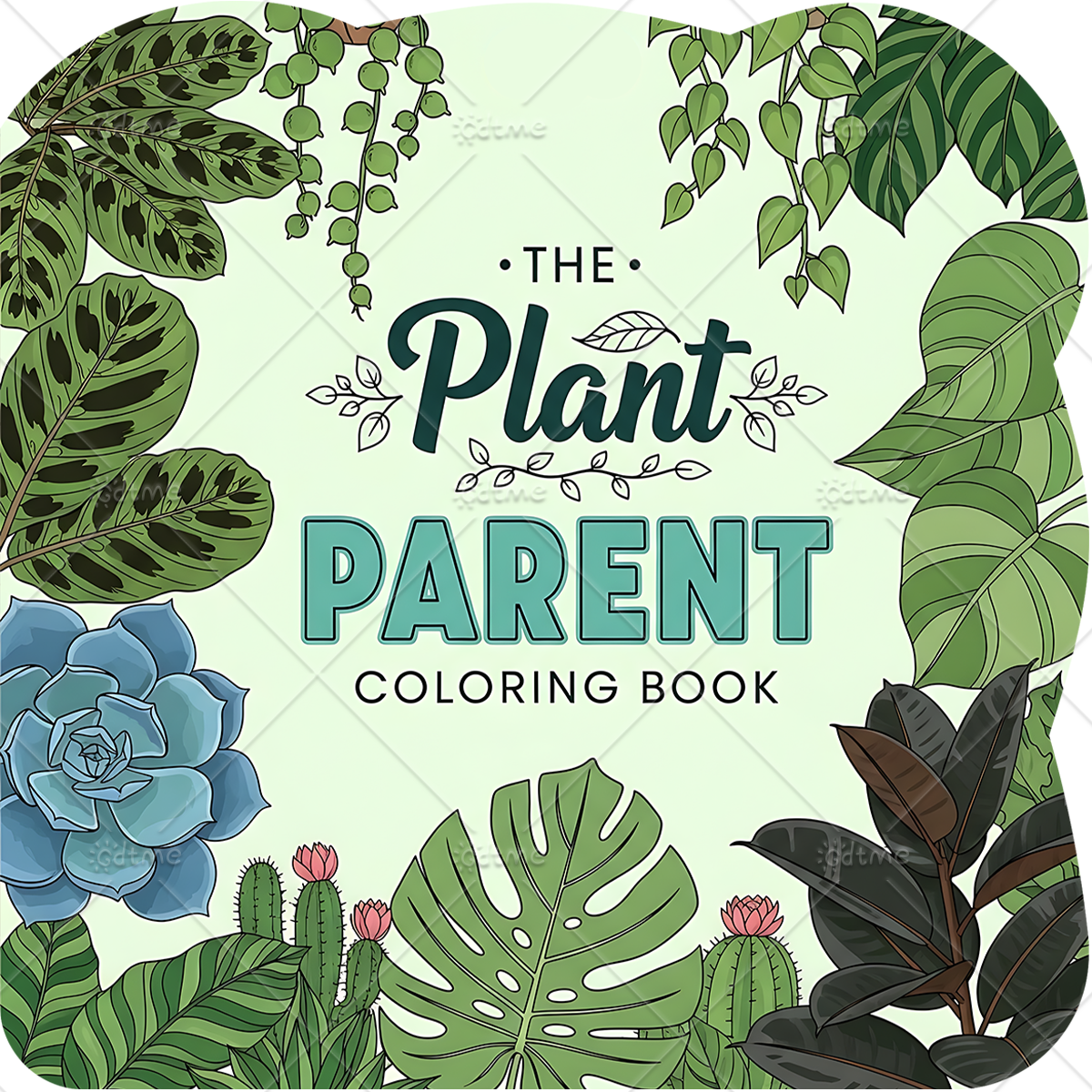 THE Plant PARENTE Coloring Boo - Plant Parent Free avis et prix