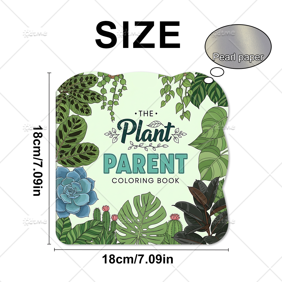 THE Plant PARENTE Coloring Boo - Plant Parent Free avis et prix