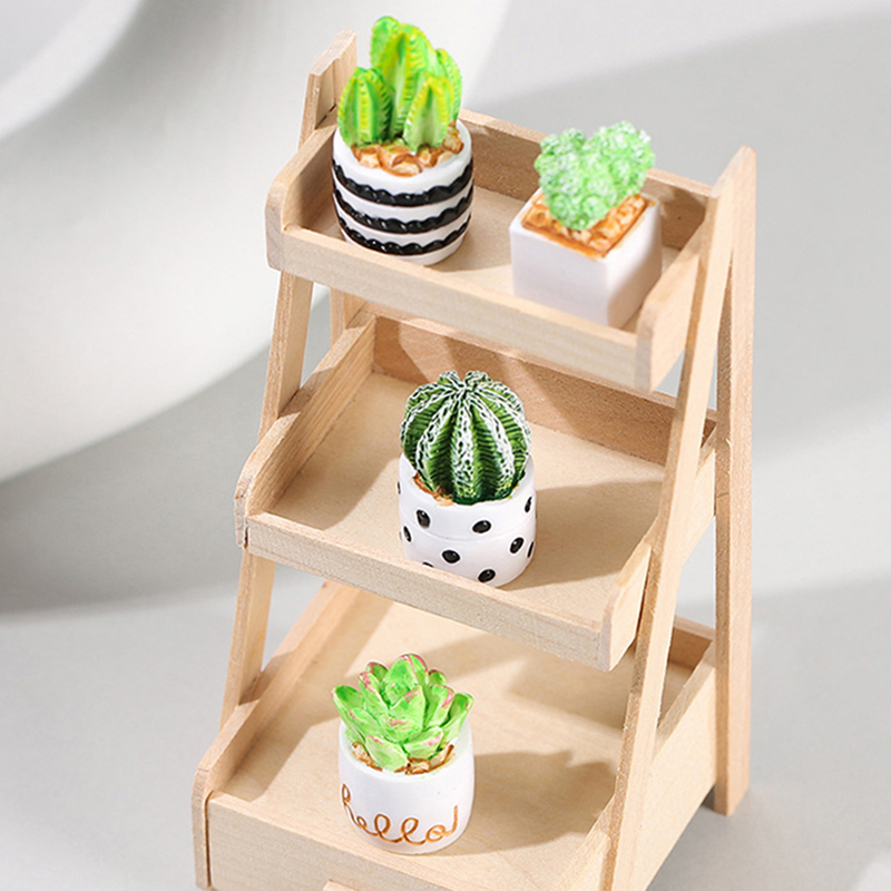 /Kb/1/4pcs 1:12 Dollhouse Mini - Cactus Mix Pot avis et prix
