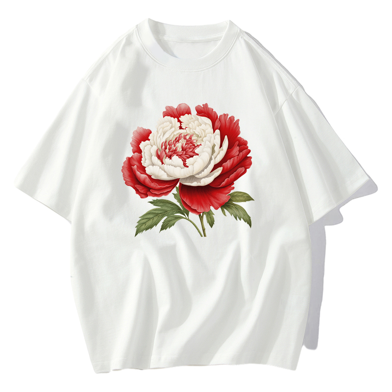 Red peonies and pink flowers D - Plant Parent Hoodie avis et prix