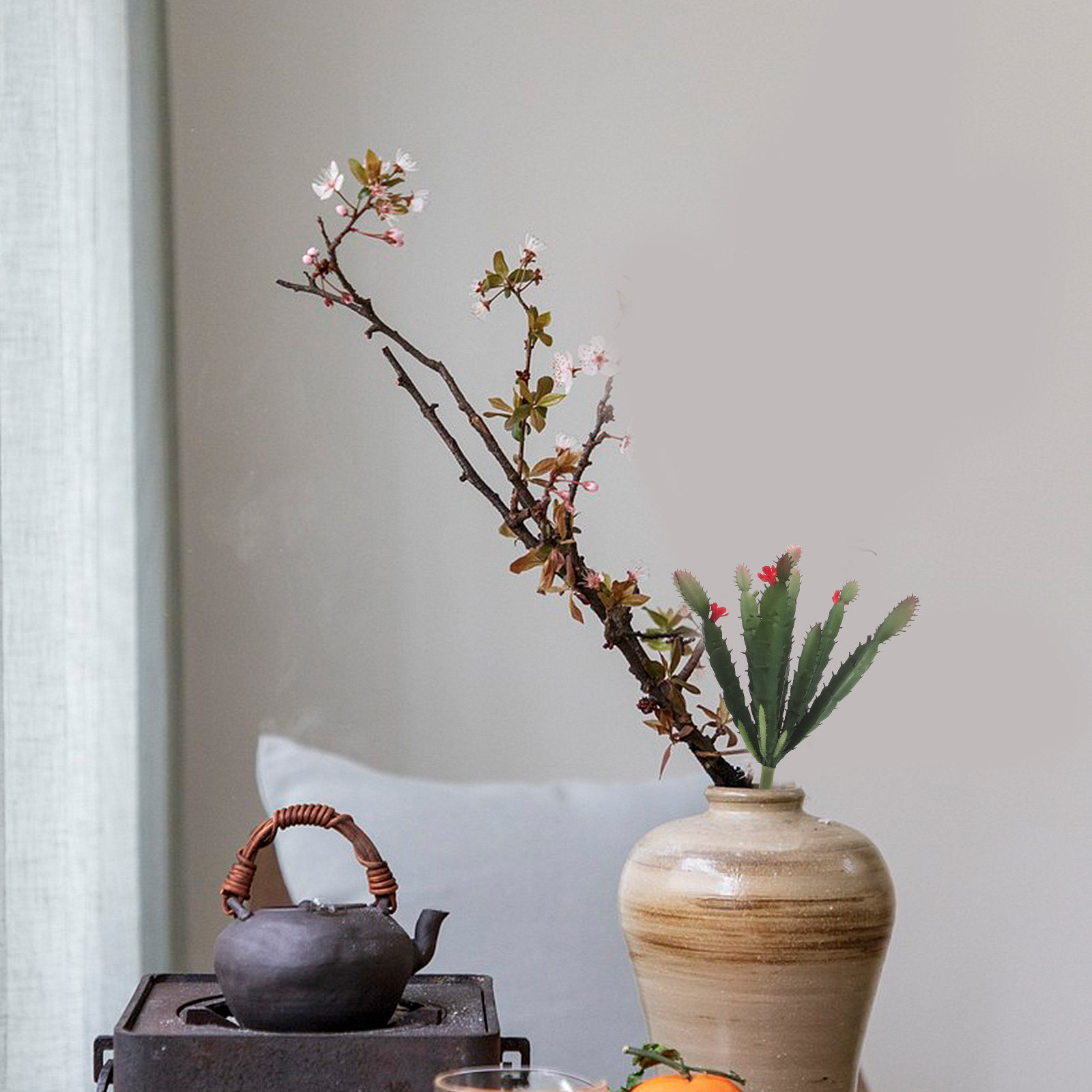 Charming Mini Artificial Succu - Succulent Arrangement Mini avis et prix