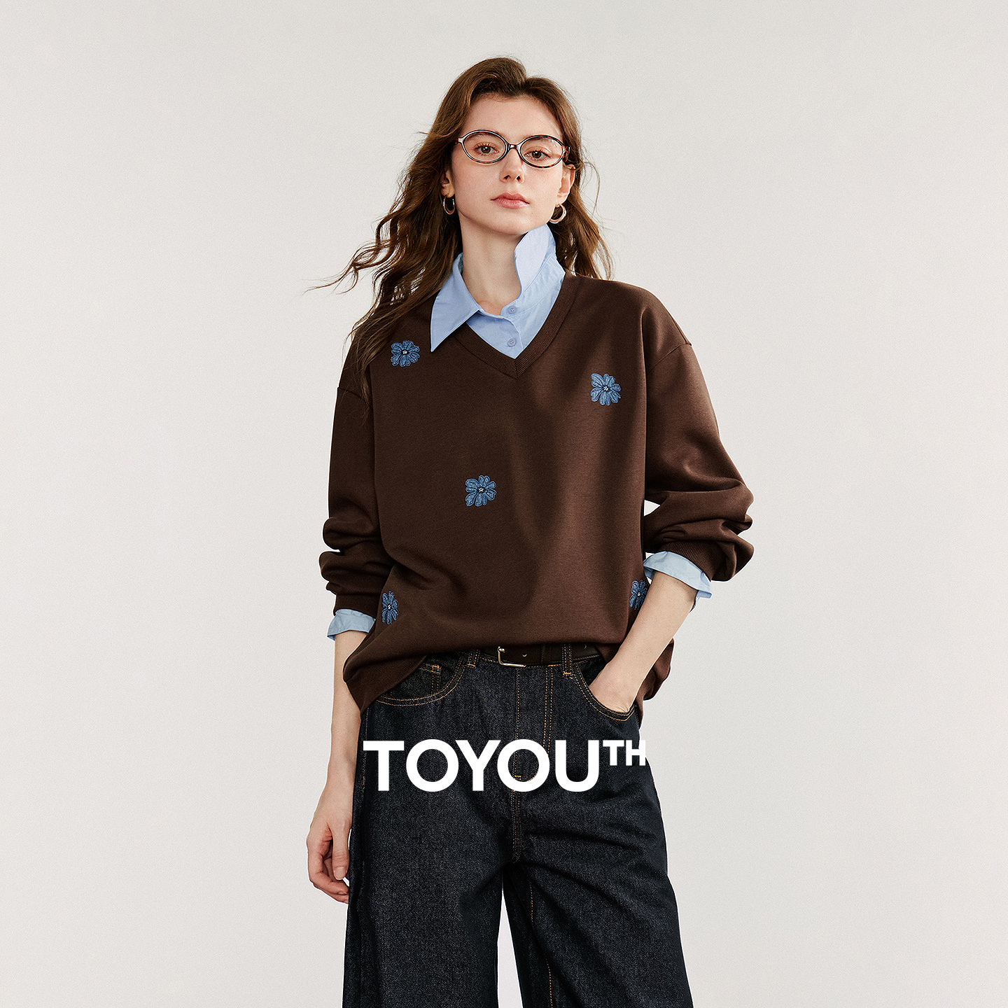 TOYOUTH Women Sweatshirt 2025  - Plant Parent Hoodie avis et prix